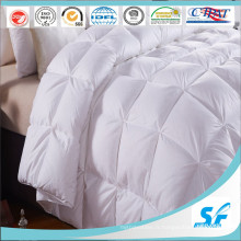 Deluxe 5 étoiles Hôtel White Goose Feather Down Dowt / Exter 100% Cotton 280T Down Proof Tissu, Fillign